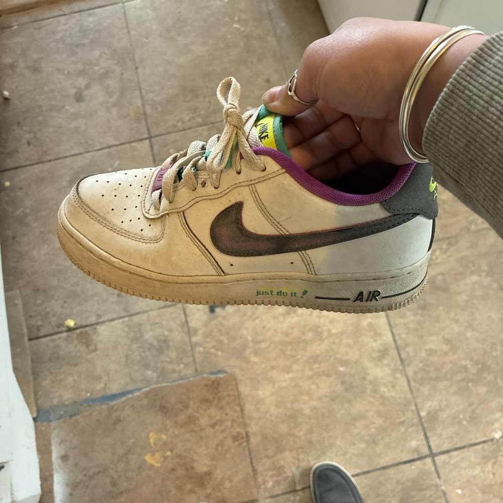 Nike Air Force 1 with Cream and Black